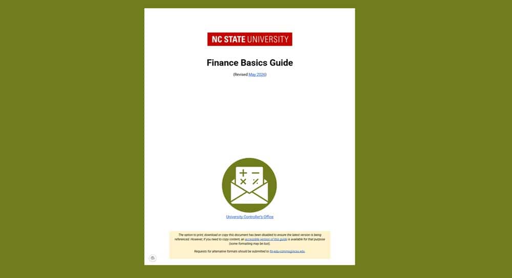 Finance Basics Guide