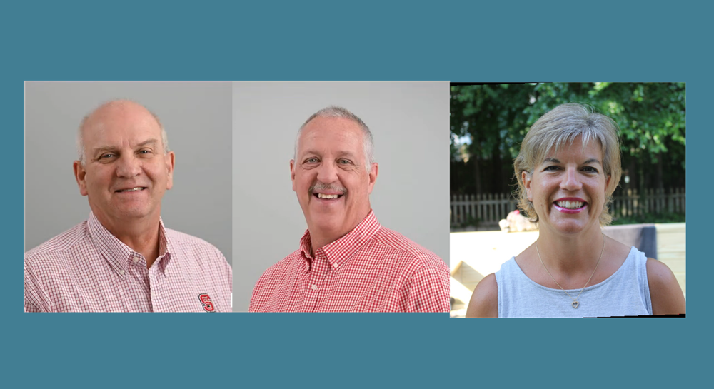 Bill Carlson, Vince Rogers and Maria Brown, Finance Division Honorees for the 2023 Awards for Excellence