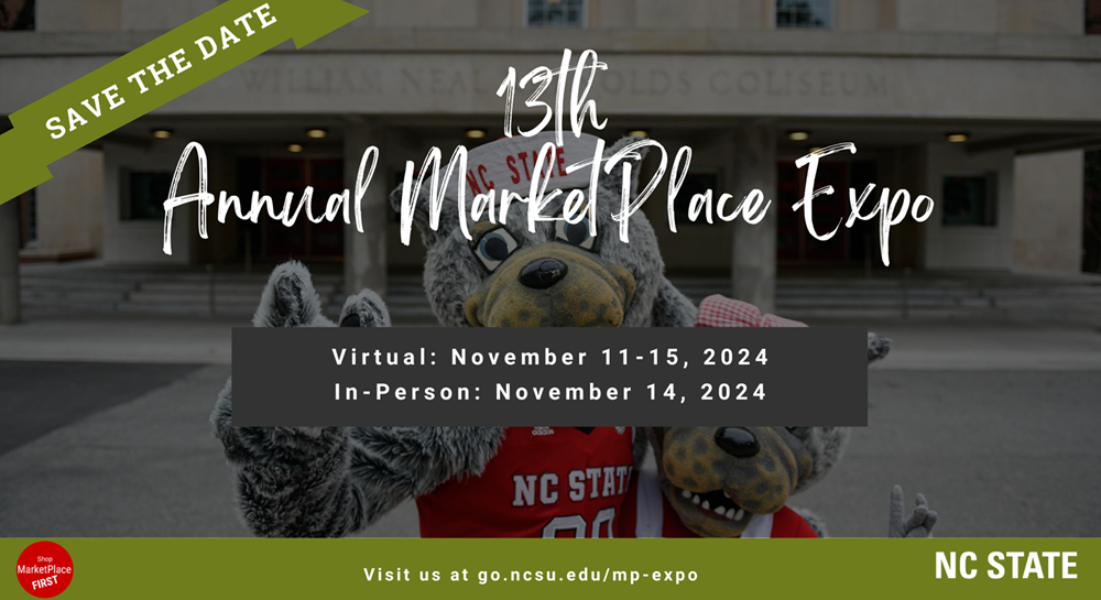 Save the Date promotional image for the 13th Annual MarketPlace Expo